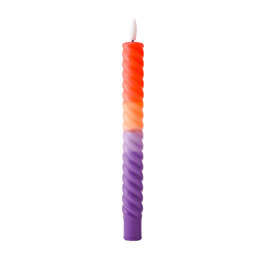 LED Swirl Kaars Mystic RC - 1 stuk