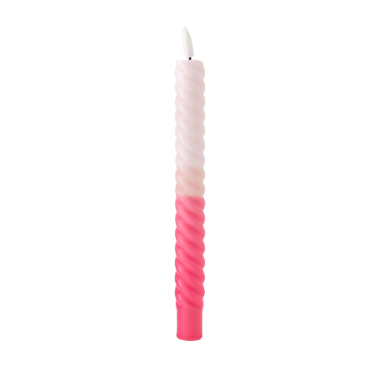 LED Swirl Kaars Amour Toujours RC - 1 stuk