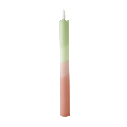 LED Pillar Kaars Misty Green RC - 1 stuk