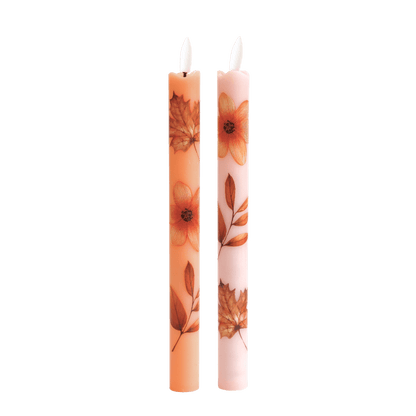 LED Wax Kaarsen Wildflower RC - Set van 2