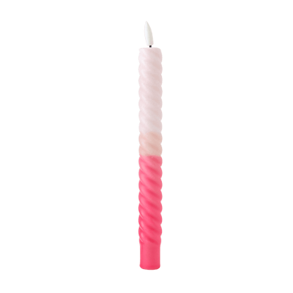 LED Swirl Kaars Amour Toujours RC - 1 stuk