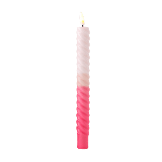 LED Swirl Kaars Amour Toujours RC - 1 stuk