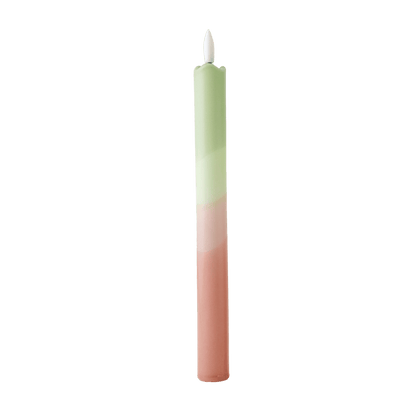 LED Pillar Kaars Misty Green RC - 1 stuk