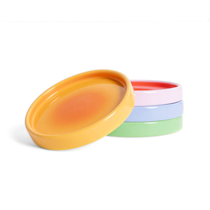 Ombre Kaarsen Plateau Roze