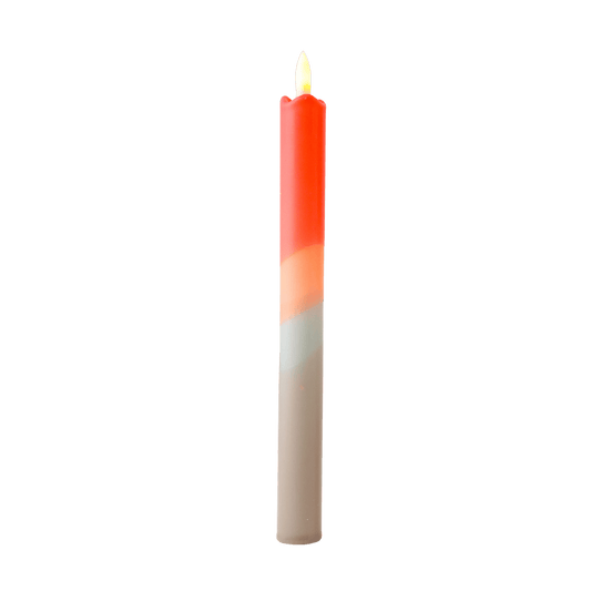 LED Pillar Kaars Rustic RC - 1 stuk