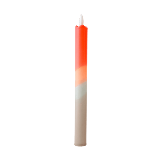 LED Pillar Kaars Rustic RC - 1 stuk