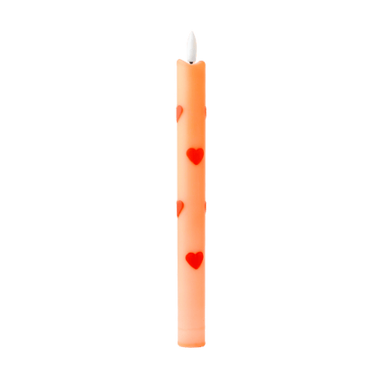 LED Pillar Kaars Orange Crush RC - 1 stuk