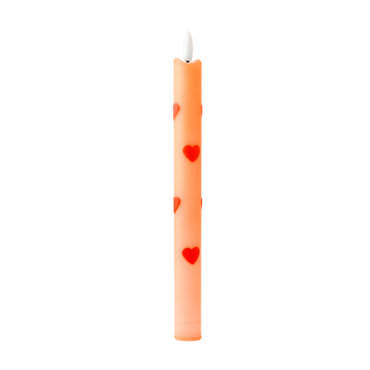 LED Pillar Kaars Orange Crush RC - 1 stuk
