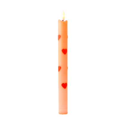 LED Pillar Kaars Orange Crush RC - 1 stuk