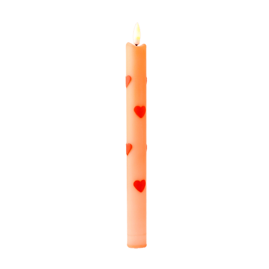 LED Pillar Kaars Orange Crush RC - 1 stuk