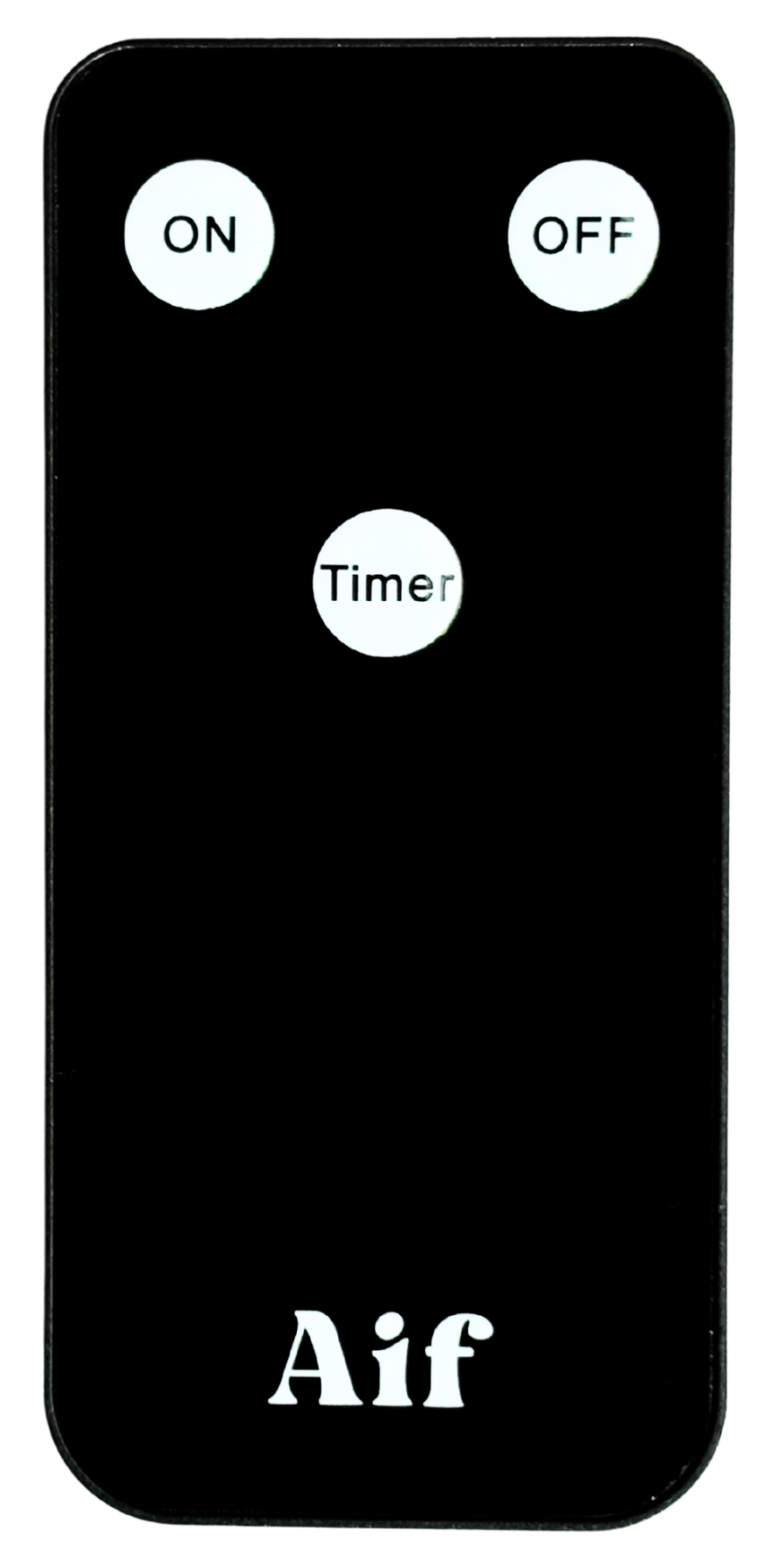 Aifcandles afstandsbediening met ON-, OFF- en Timer-knoppen