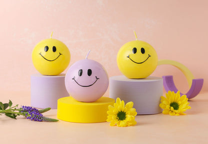 Smiley Bolkaars Geel