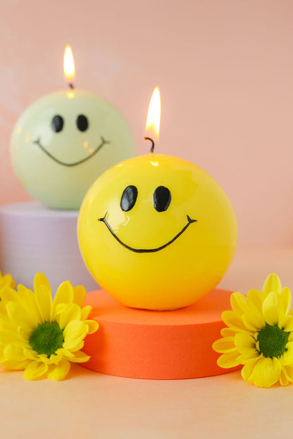 Smiley Bolkaars Geel