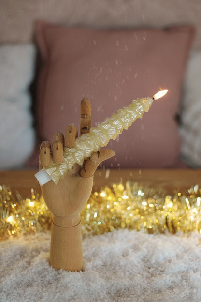 LED Kerstboom Kaarsen Goud RC – Set van 2