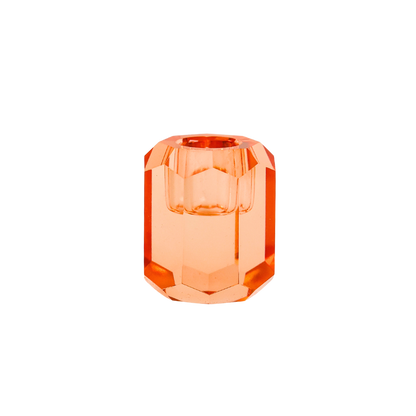 Kandelaar Crystal Oranje