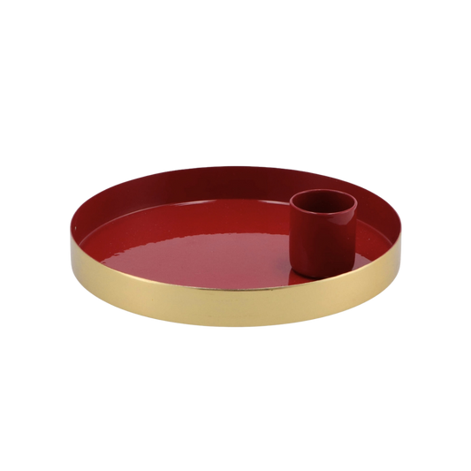 Kandelaar Golden Circle - Red